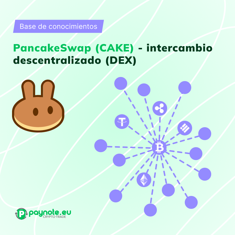 PancakeSwap ofrece transacciones rápidas y tarifas bajas, lo que lo convierte en una alternativa atractiva a los intercambios tradicionales. Obtenga más información en Paynote.eu.