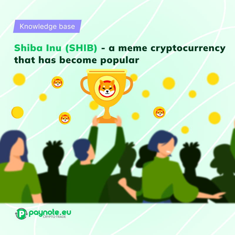 An image of Shiba Inu (SHIB) among its fans, symbolizing its popularity in the cryptocurrency community.